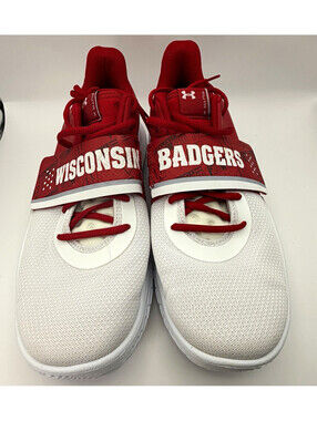 Under Armour UA Flow FUTR X Wisconsin Badgers PlayerExclusive Mens 12.5 3025155